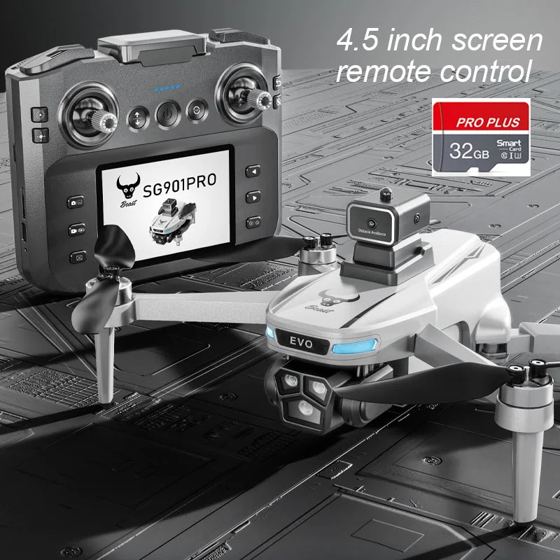 Drone 8K Professional GPS HD Camera Drones 5G WIFI FPV Video 4K UAV 5.9 Inch Large Screen Remote Control RC Dron SG109 PRO MAX