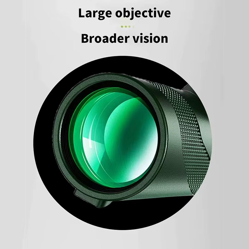 80X100 Portable Zoom HD 5000M Telescope Folding Long Distance Mini Powerful Telescope for Hunting Sports Outdoor Camping Travel